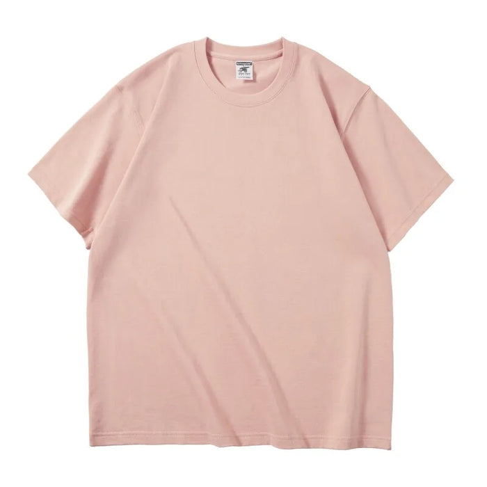 350gsm Sense Heavy Cotton Embossed T Shirts with Custom Embossing Logo for Men