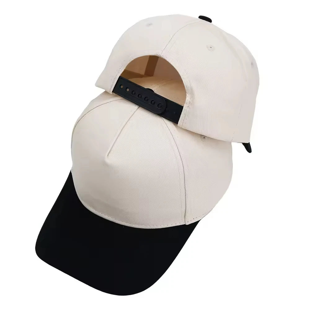 100 Cotton Canvas 3D Embroidery 5 Panel Caps | OEM Custom Hats