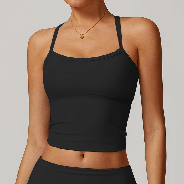 Nylon Spandex Interlock Knit Long Sleeve Workout Top
