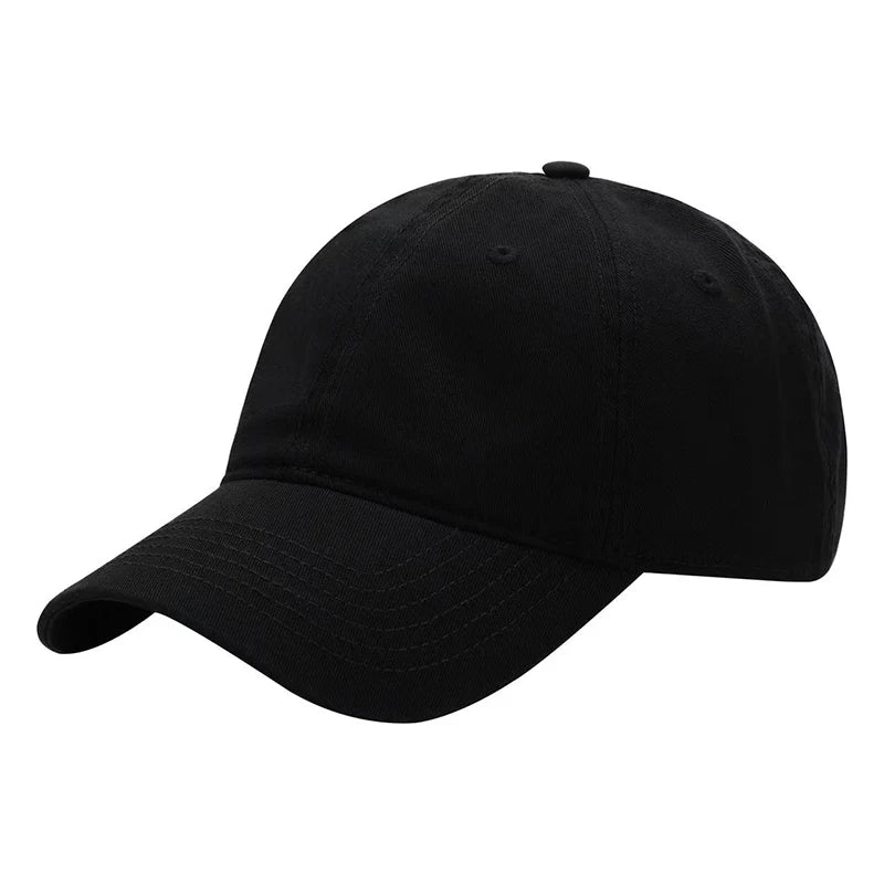 Custom Unstructured 6 Panel Plain Cotton Baseball Cap