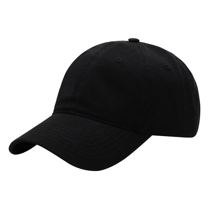 Custom Unstructured 6 Panel Plain Cotton Baseball Cap