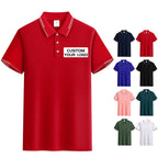 Custom Polo T-Shirt 180GSM Spandex Cotton Blend | Embroidered Logo Work Uniforms for Hospitality & Retail