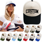 100 Cotton Canvas 3D Embroidery 5 Panel Caps | OEM Custom Hats