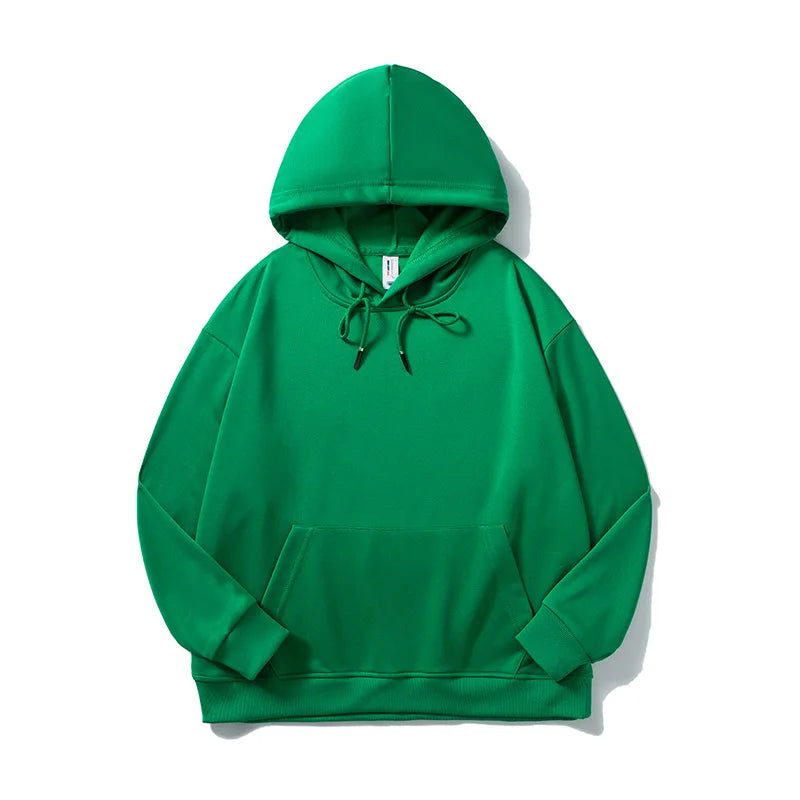 Custom 500gsm Cotton Bamboo Pullover Hoodie Puff Print Embroidery