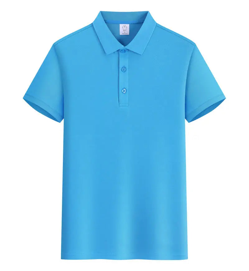 Polyester Knit Custom Printed Polo Shirt with Embroidery logo Business