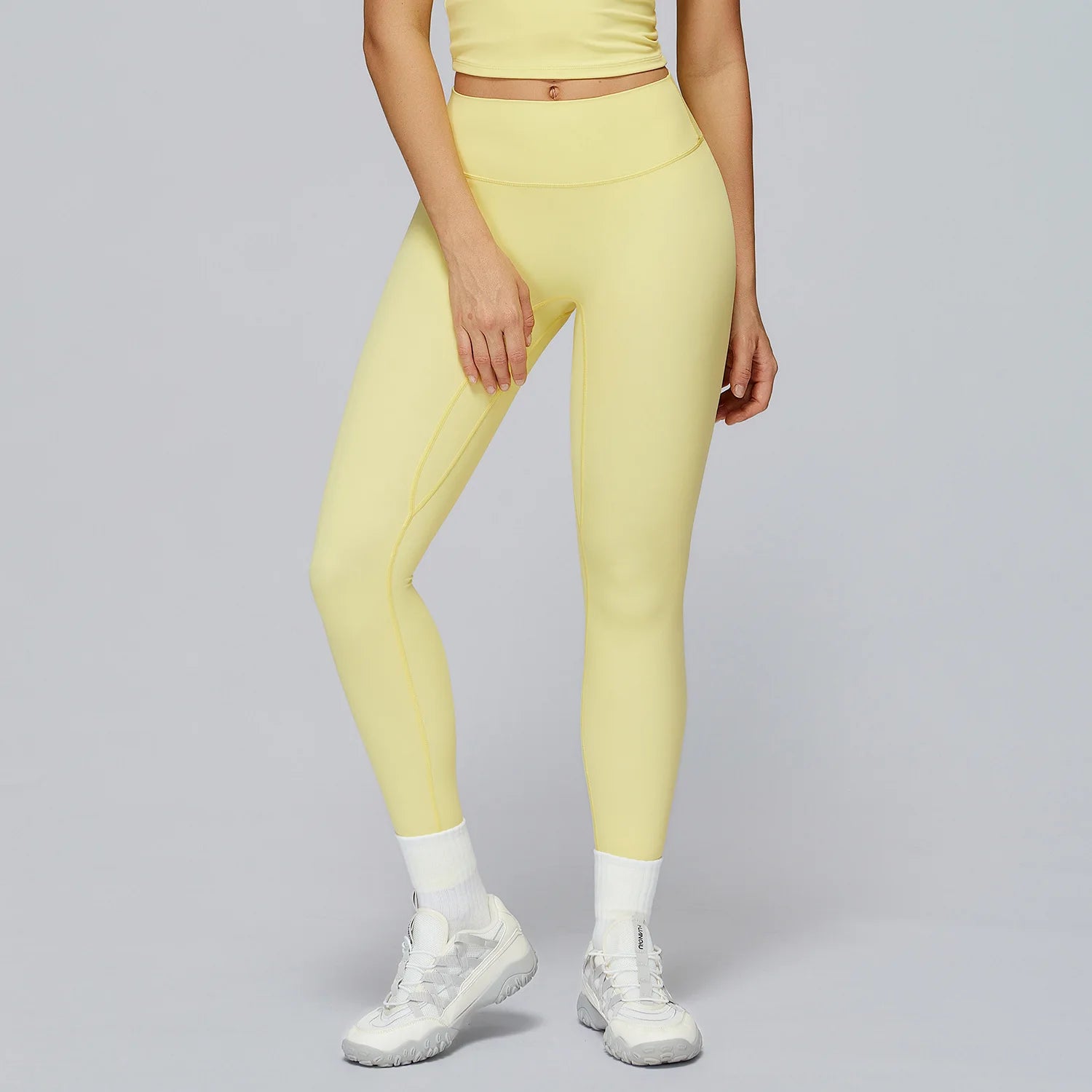 Nylon Spandex Interlock Knit Long Sleeve Workout Top