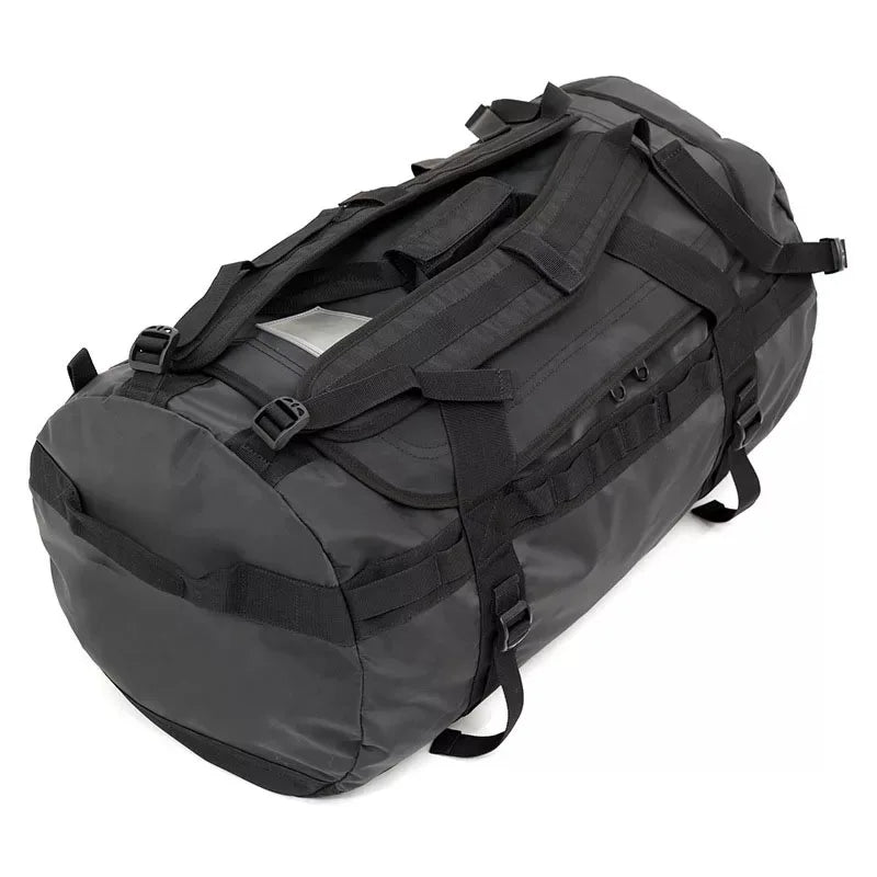 PVC Tarpaulin High-Frequency Welded Waterproof Duffle Backpack