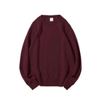 300g Knitted Cotton Polyester Puff Printing O-Neck Pullover | Men Custom Touch Hoodie