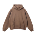 Heavyweight 350gsm Cotton Polyester Pullover Sweatshirt High Fit Blank Blanks