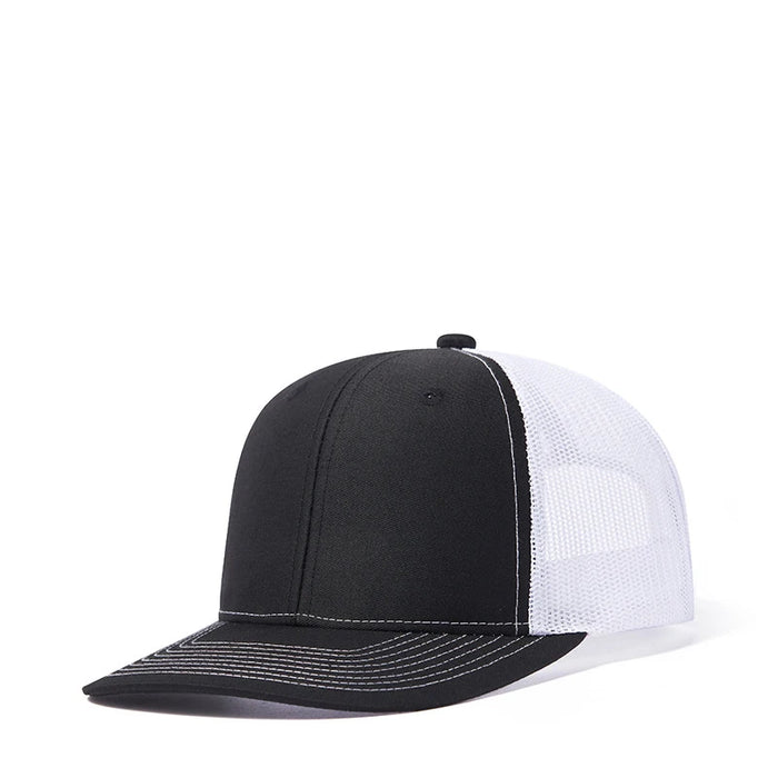 Bulk Cotton Mesh Customized Embroidery Patch Trucker Hats for Custom Gym Apparel