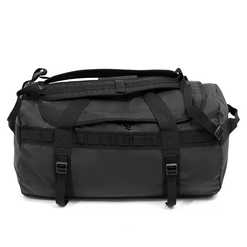 PVC Tarpaulin High-Frequency Welded Waterproof Duffle Backpack