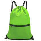 Polyester Custom Printed Drawstring Backpack Bag