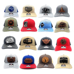 Bulk Cotton Mesh Customized Embroidery Patch Trucker Hats for Custom Gym Apparel