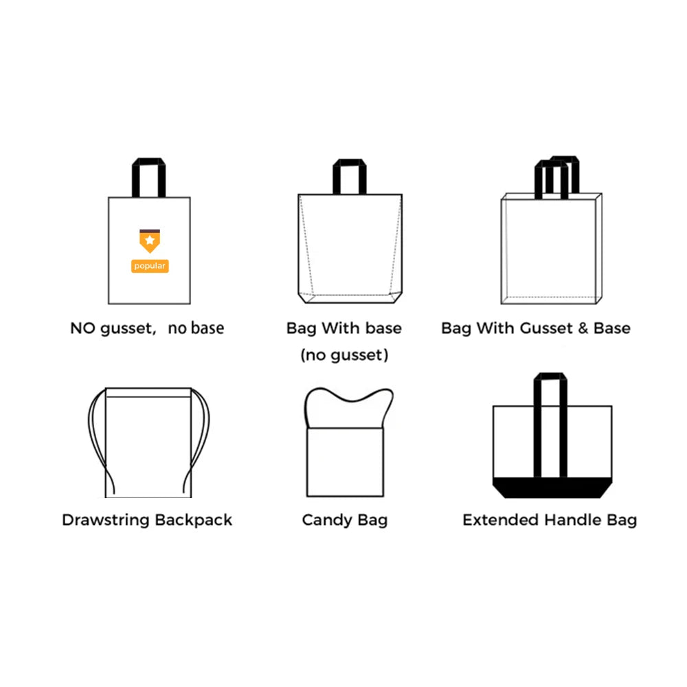 Cotton Canvas Customizable Shoulder Tote Bag