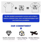 350g 100% Cotton 3D Embossed Sweatshirt | Custom Streetwear Logo Embroidered Crewneck