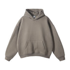 Heavyweight 350gsm Cotton Polyester Pullover Sweatshirt High Fit Blank Blanks