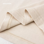 Oem Service Custom 190 Gram Cotton Blank Neck OEM Apparel Shirt Women Summer Breathable Blank Custom T-shirts