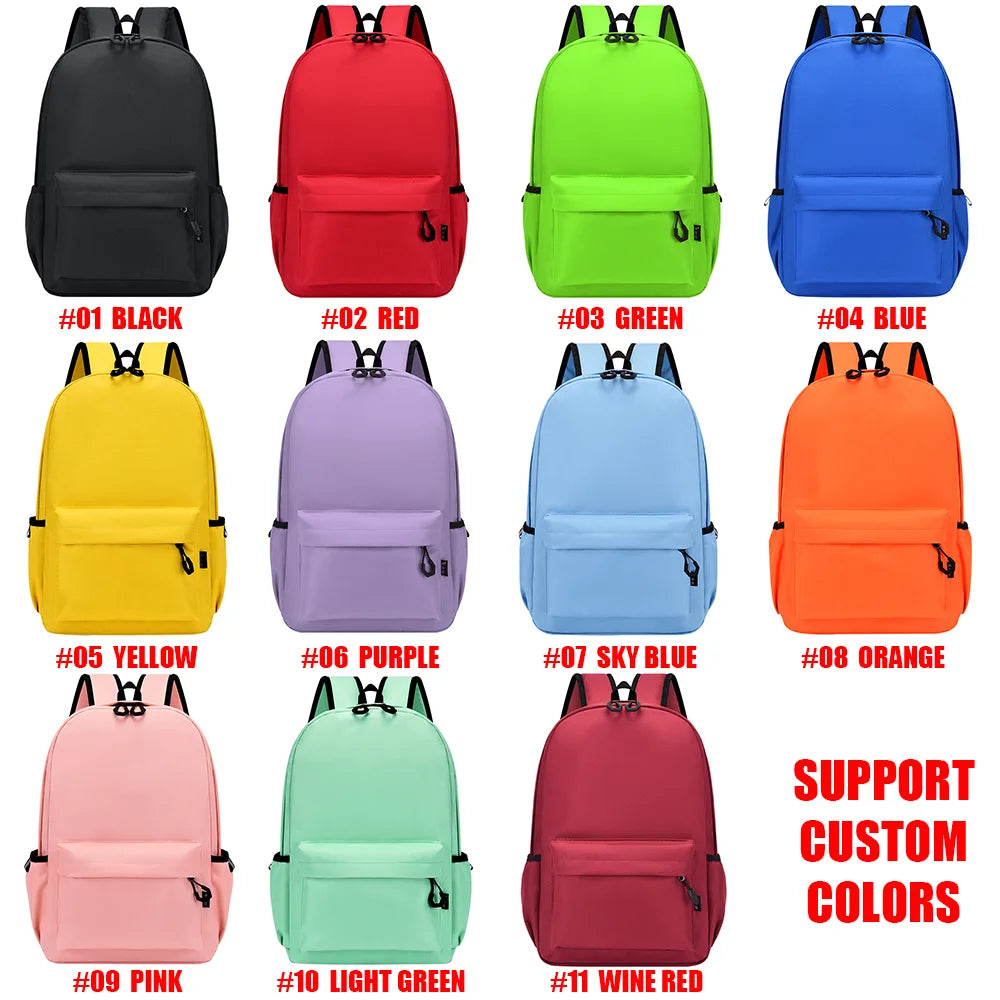 Polyester Woven Student Backpack