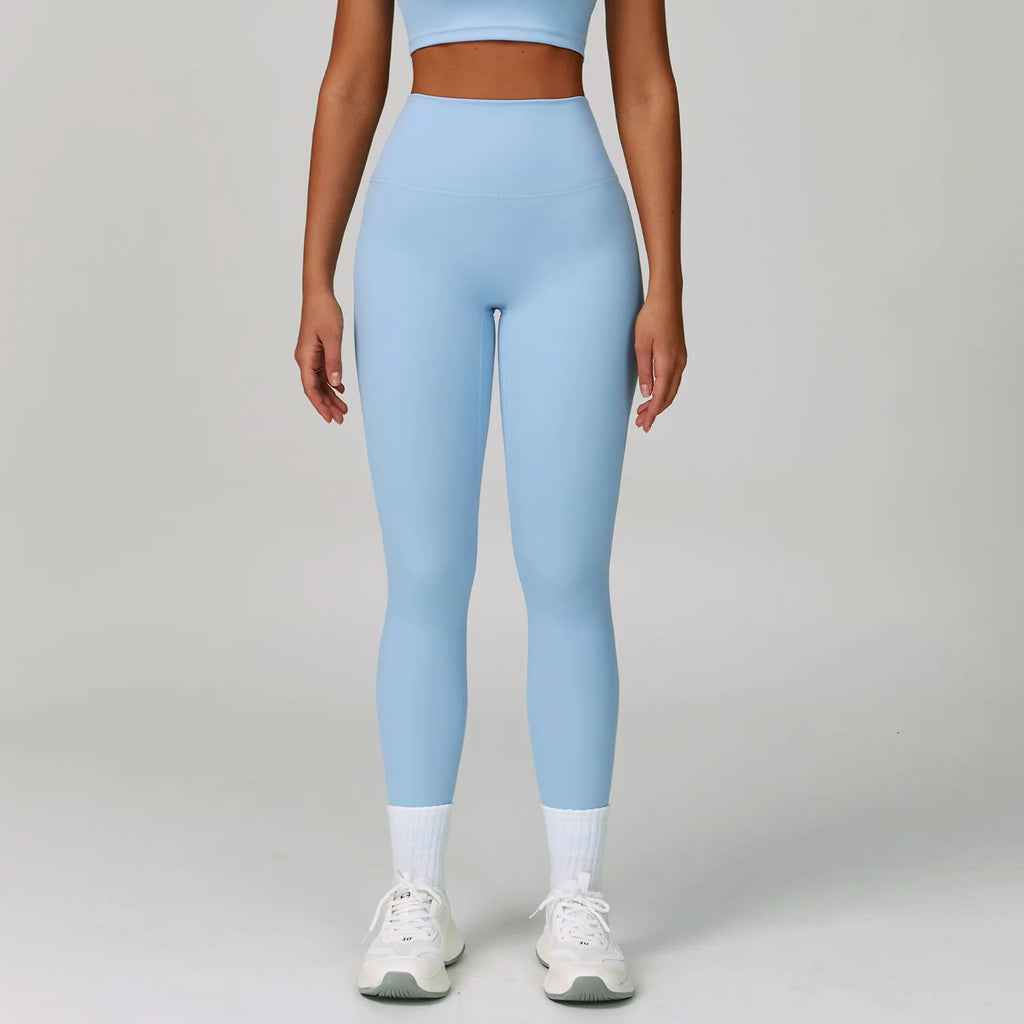 Nylon-Spandex Interlock Flatlock-Stitched 4-Piece Sports Gym Set