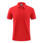 OEM Factory Supply Custom Logo Polyester Piqué Knit Custom Printed Polo Shirt