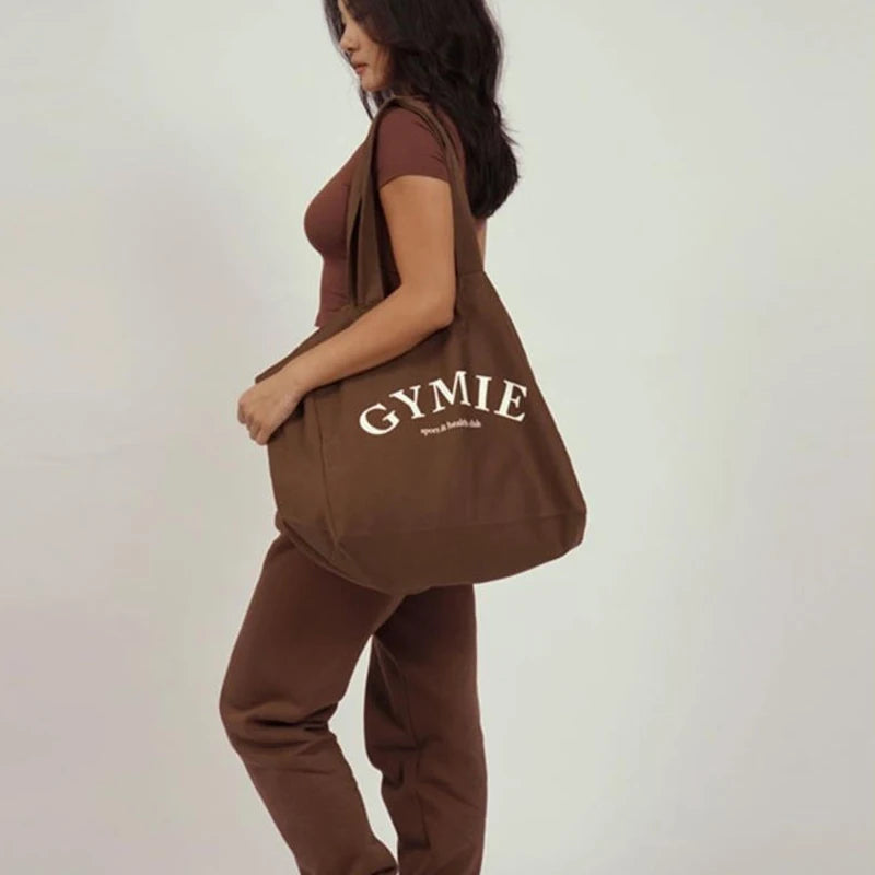 Cotton Canvas Oversized Tote Bag
