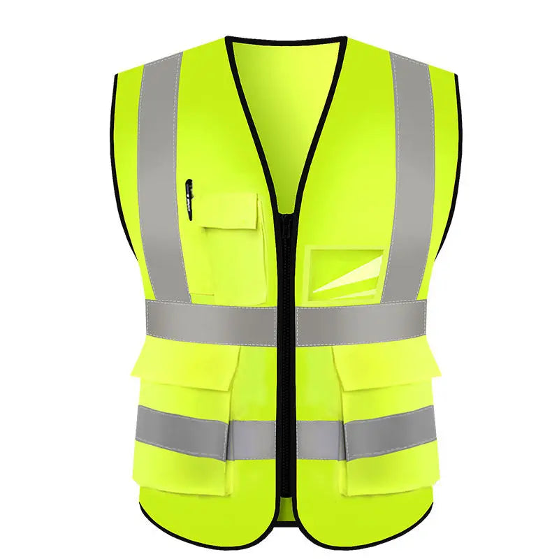 Class 2 Hi-Vis Polyester Mesh Safety Vest | Bulk Custom Logo Workwear Supplier