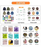 145g Knitted 100% Polyester Long Sleeve Fishing Shirt Men Rash Guard