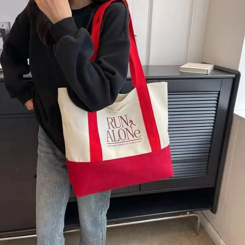 Recycle Organic Cotton Canvas Screen Printed Tote Bag
