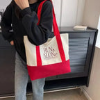 Recycle Organic Cotton Canvas Screen Printed Tote Bag