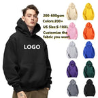 Cotton Knit Heavyweight Pullover Hoodie