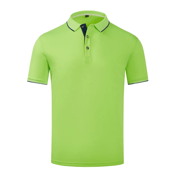 Custom Polo Shirt 100% Polyester Quick Dry Printed Polo Shirt