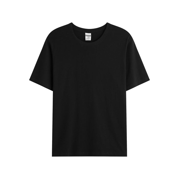 Oem Service Custom 190 Gram Cotton Blank Neck OEM Apparel Shirt Women Summer Breathable Blank Custom T-shirts