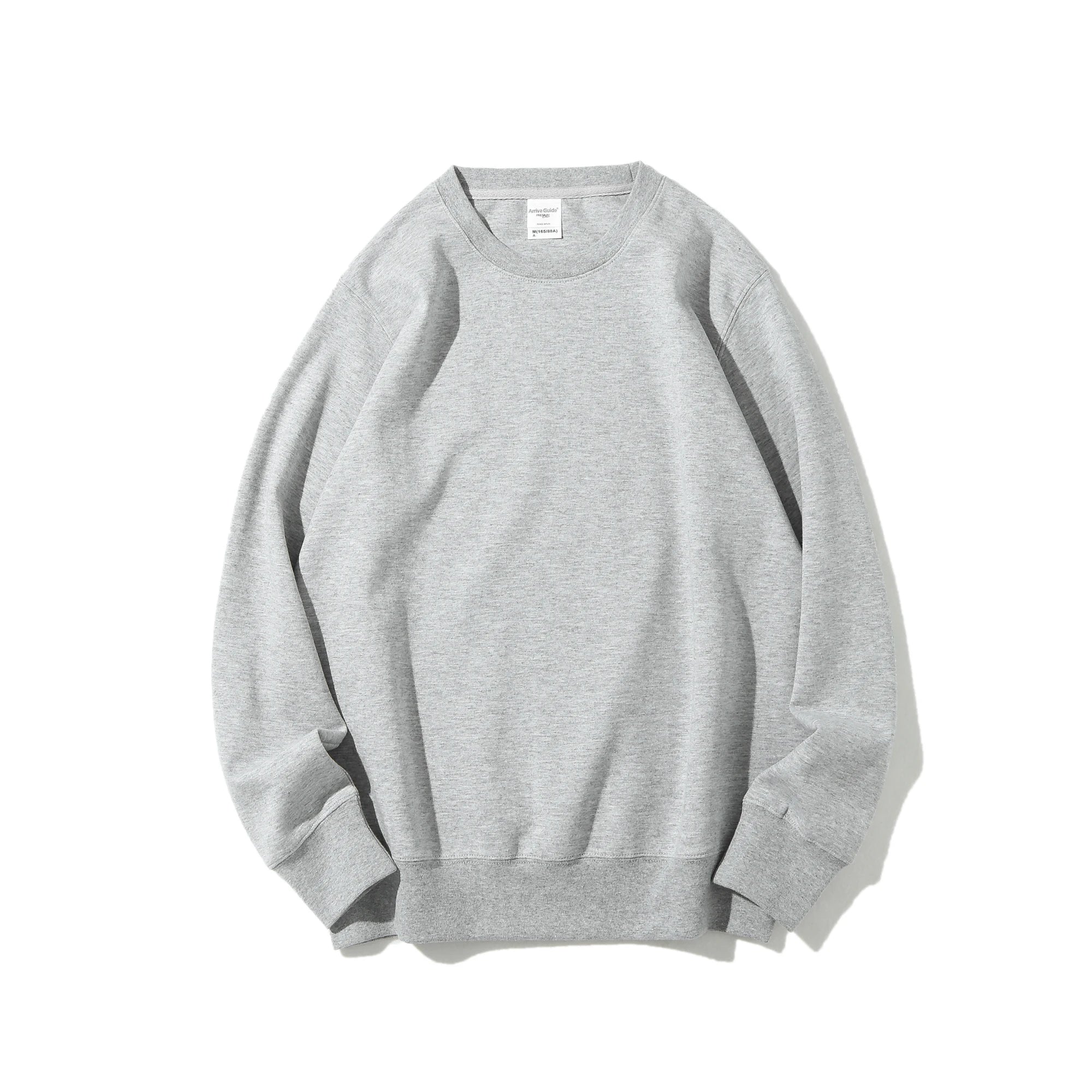 300g Knitted Cotton Polyester Puff Printing O-Neck Pullover | Men Custom Touch Hoodie