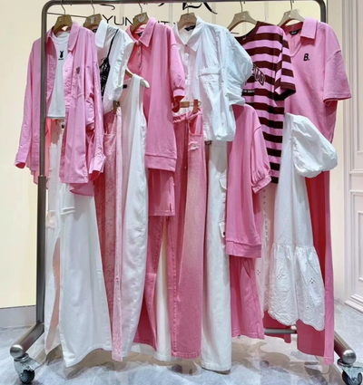 227‑Piece Beini Women’s Summer High‑Street Fashion Stock Lot – Euro Chic Mixed Apparel – Cut Label Boutique Overstock – Dresses Tops Pants Sets – Versatile Sizing for All Body Types