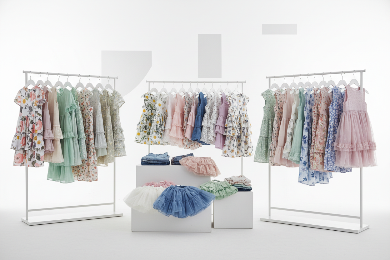 Wholesale Girls Dresses, Bulk Baby Skirts