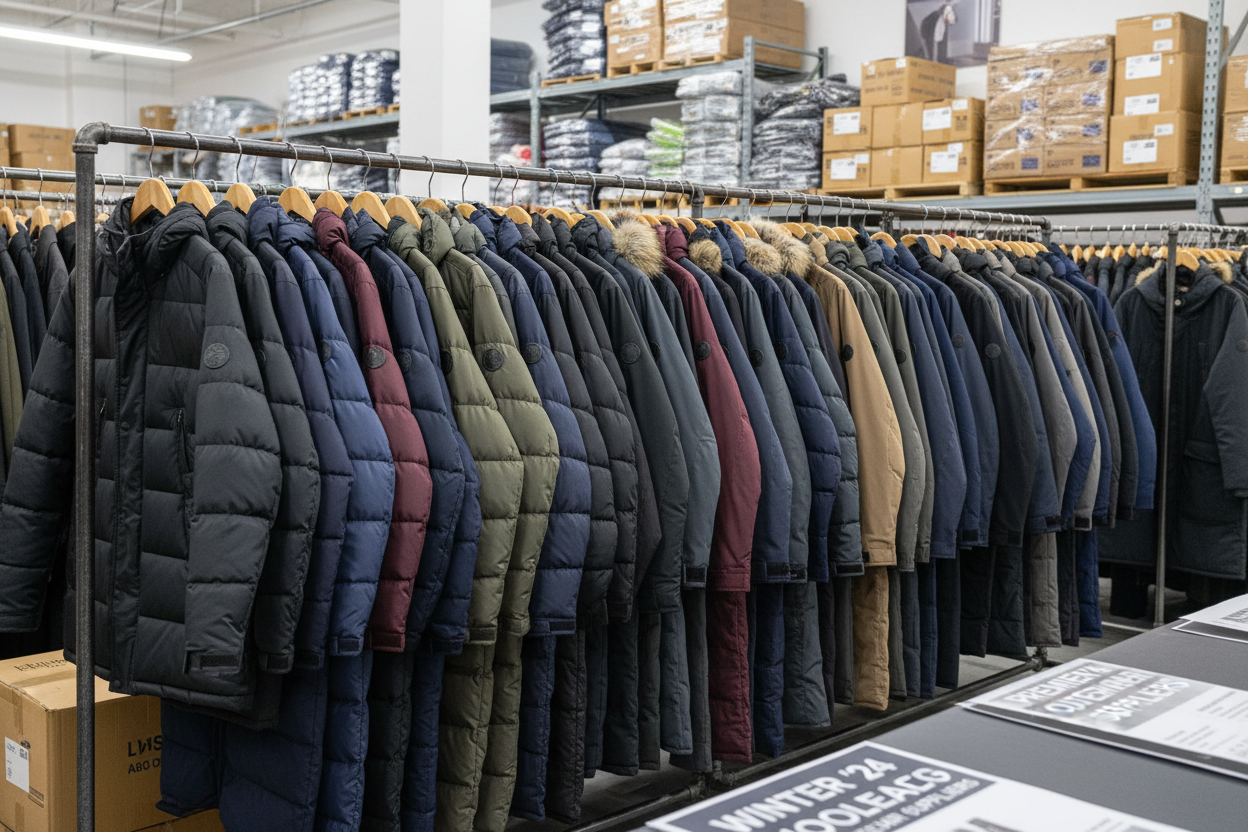 Wholesale Down Jackets, Men's Winter Coats Stock