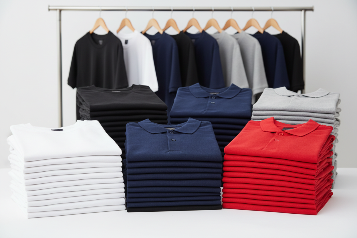 Wholesale Men's T-Shirts, Bulk Polo Shirts