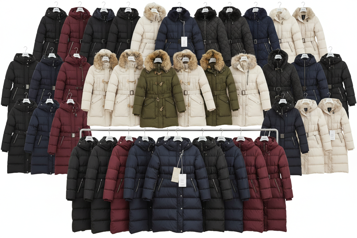 Wholesale Women’s Down Jackets, Bulk Winter Coats